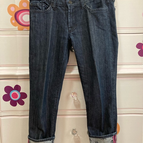 7 for all mankind Roxanne Skull Size 28 - Picture 2 of 8